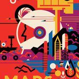 Poster Reise zum Mars