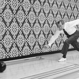 Richard Nixon spielt Bowling