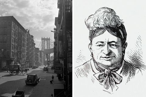 Illustration zeigt Fredericka Mandelbaum