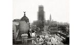 Blick auf Antwerpen mit eingerüstetem Bauerntum