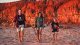 Familie mit Van