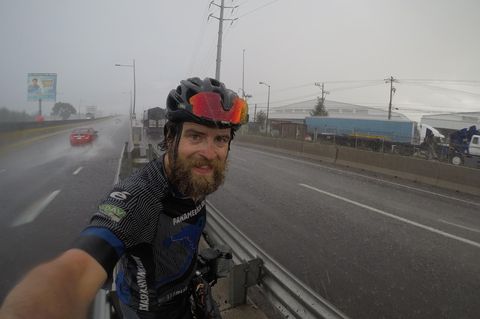 Jonas Deichmann auf der Panamericana
