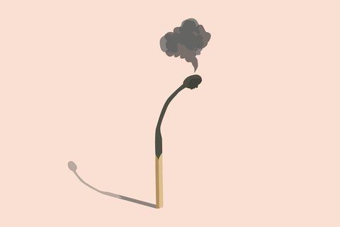 Illustration für Burnout