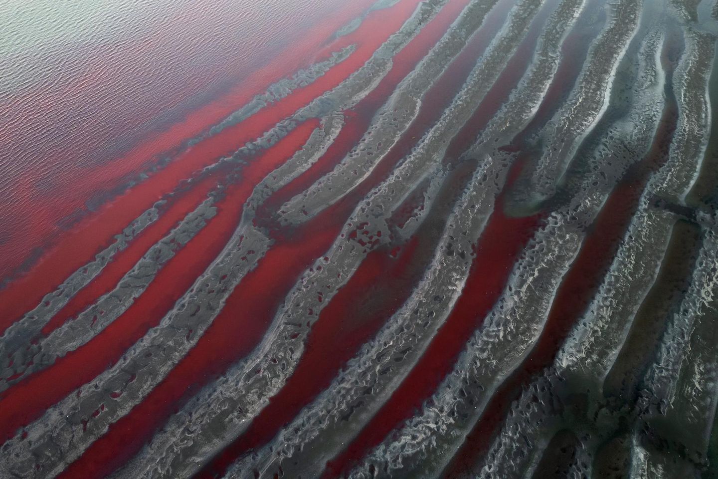 Roter Sarandri-Fluss