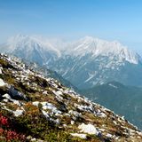 Hochgebirgslandschaft bei Mittenwald