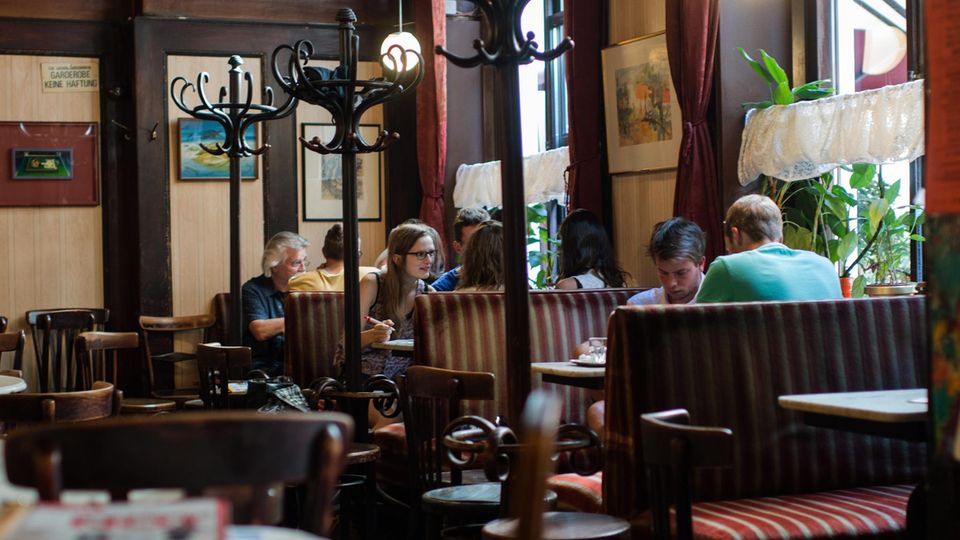 Café Hawelka in Wien