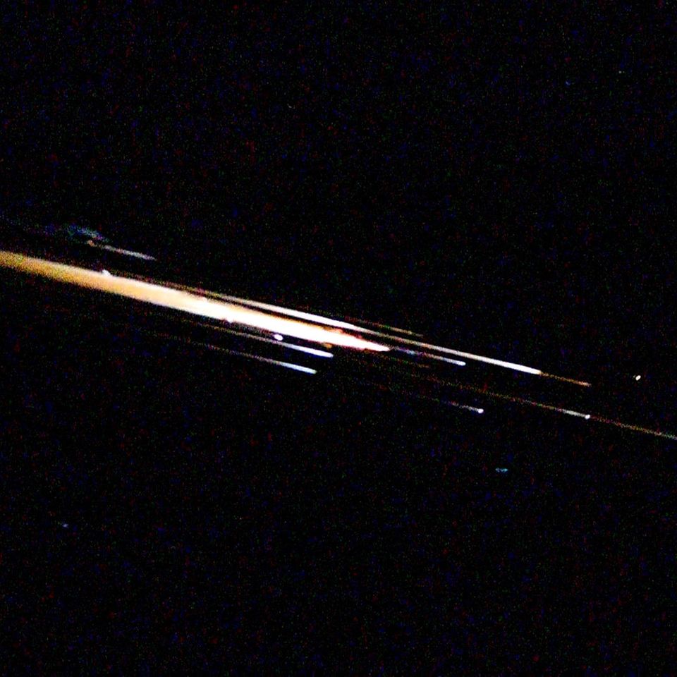 Starlink Satellit verglüht in Erdumlaufbahn