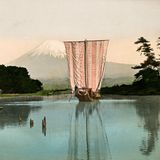 Der Fuji ist mit seinen 3776 Metern der höchste Gipfel Japans und Gegenstand zahlreicher künstlerischer Darstellungen. Damals wie heute zieht es Reisende zum Berg und in seine Umgebung. Immerhin ist Mount Fuji das geografische Wahrzeichen des Landes und ein Symbol der japanischen Identität.