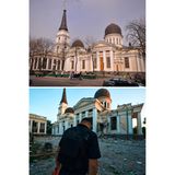 Zerstörte Kathedrale