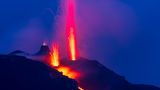 Stromboli Ausbruch /Italien