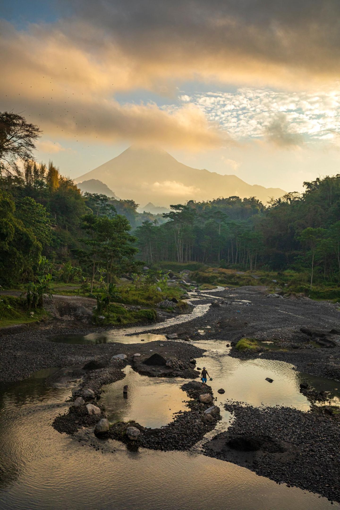 Fluch und Segen Merapi (Indonesien)