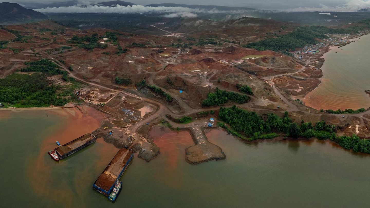 Nickelmine in Indonesien