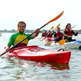 Kajakfahren in der Surfschule auf Norderney