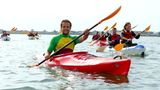 Kajakfahren in der Surfschule auf Norderney