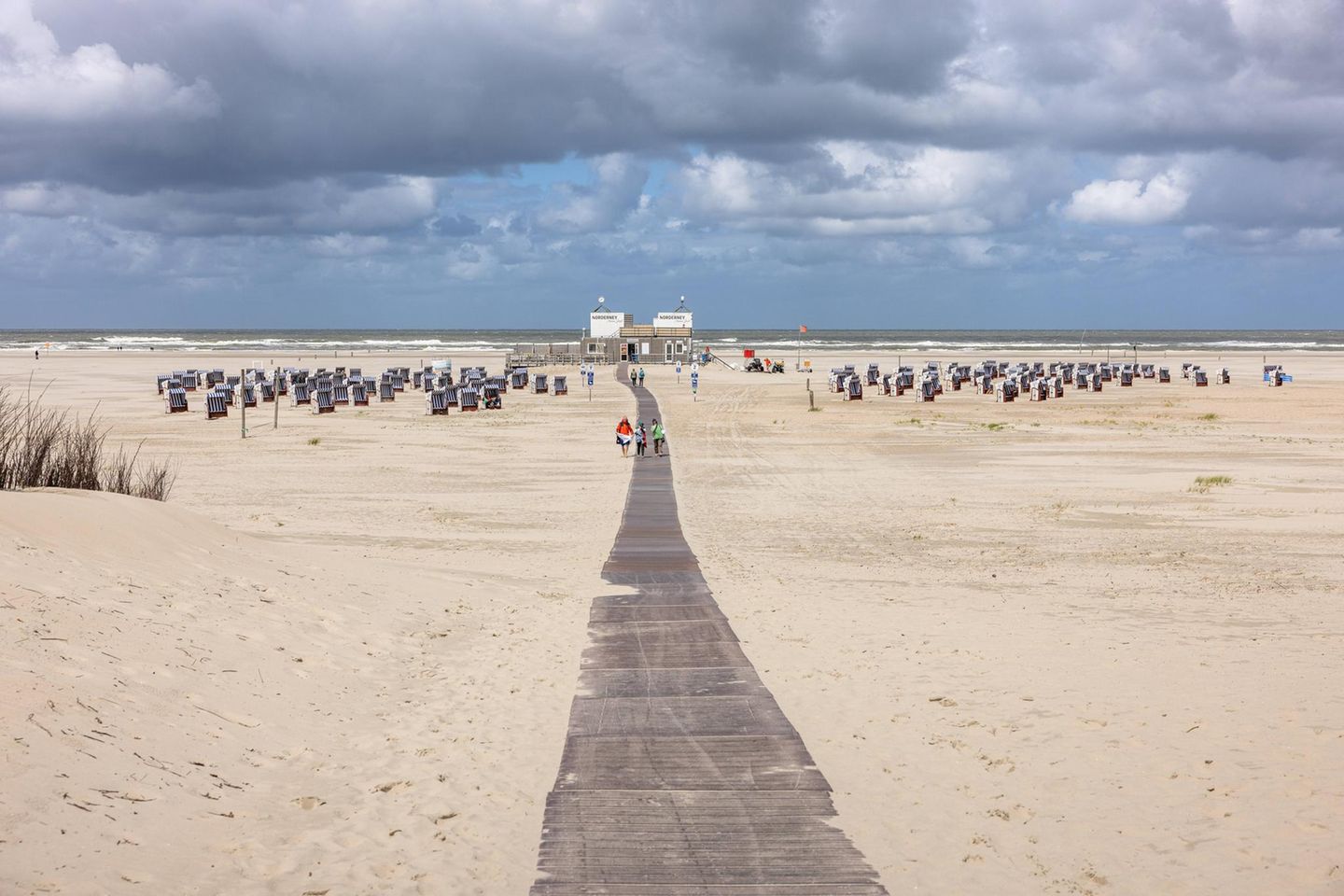 Strand Oase mit Strandsauna auf Norderney.