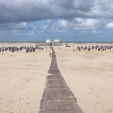 Strand Oase mit Strandsauna auf Norderney.