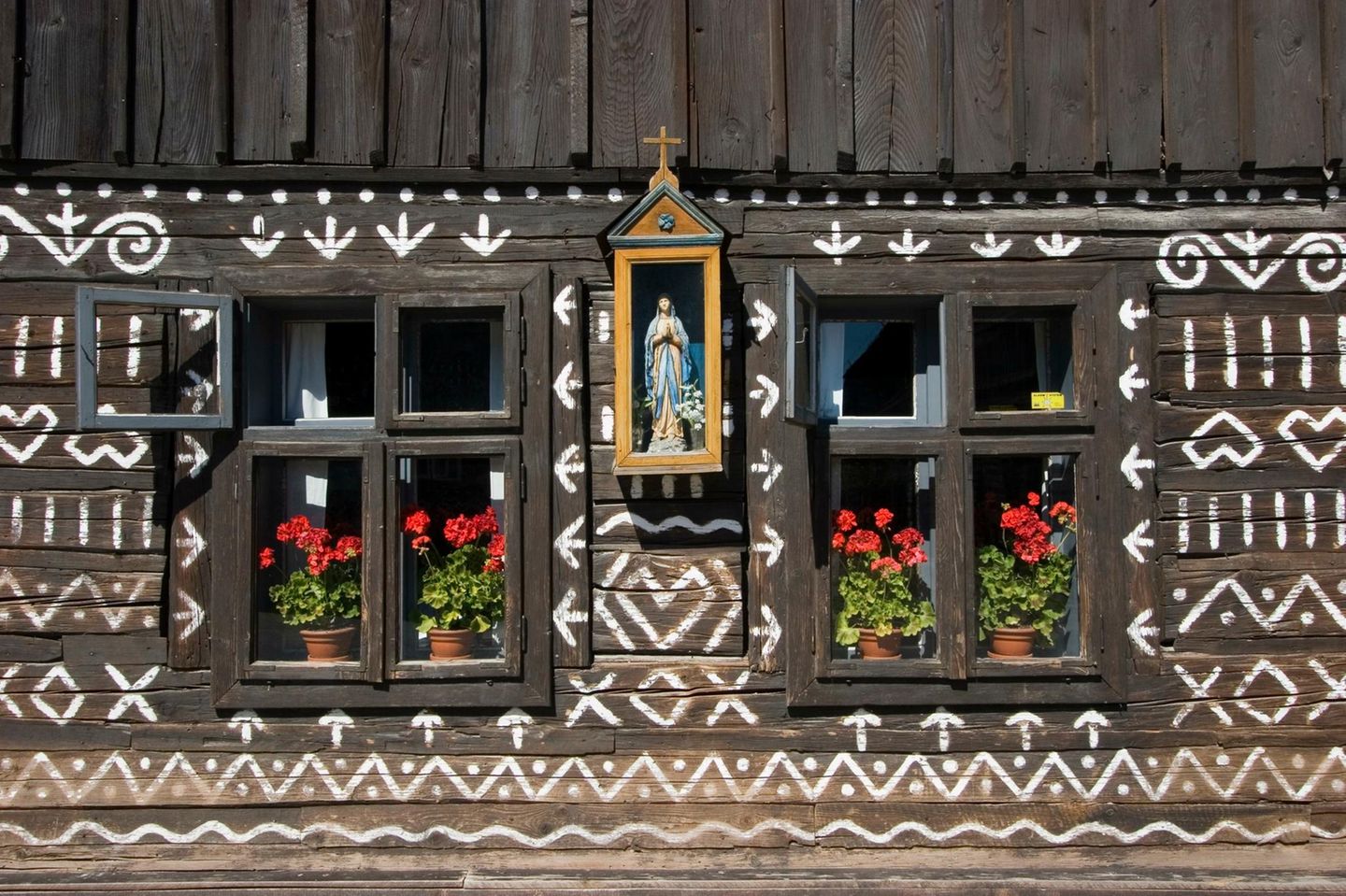 Die Holzhäuser von Čičmany