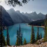 Moraine Lake, Banff Nationalpark, Alberta, Kanada