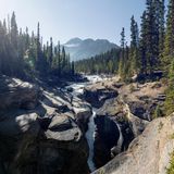 Mıstaya Canyon, Banff Nationalpark, Alberta, Kanada
