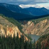 Nahanni National Park Reserve (UNESCO World Heritage List, 1978), Northwest Territories, Canada.