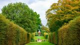 Hidcote Manor Garden in Cotswolds area, England, UK