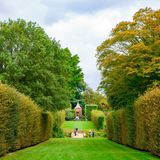 Hidcote Manor Garden in Cotswolds area, England, UK