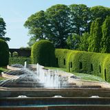 Grand Cascade performing in The Alnwick Garden, Northumberland, England
