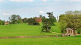 Stowe Landscape Garden in Buckinghamshire with Palladian Bridge and other Monuments