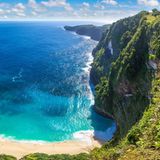 Kelingking Beach / Nusa Penida island, Bali, Indonesien