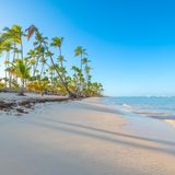 Bavaro Strand in Punta Cana in der  Dominikanische Republik