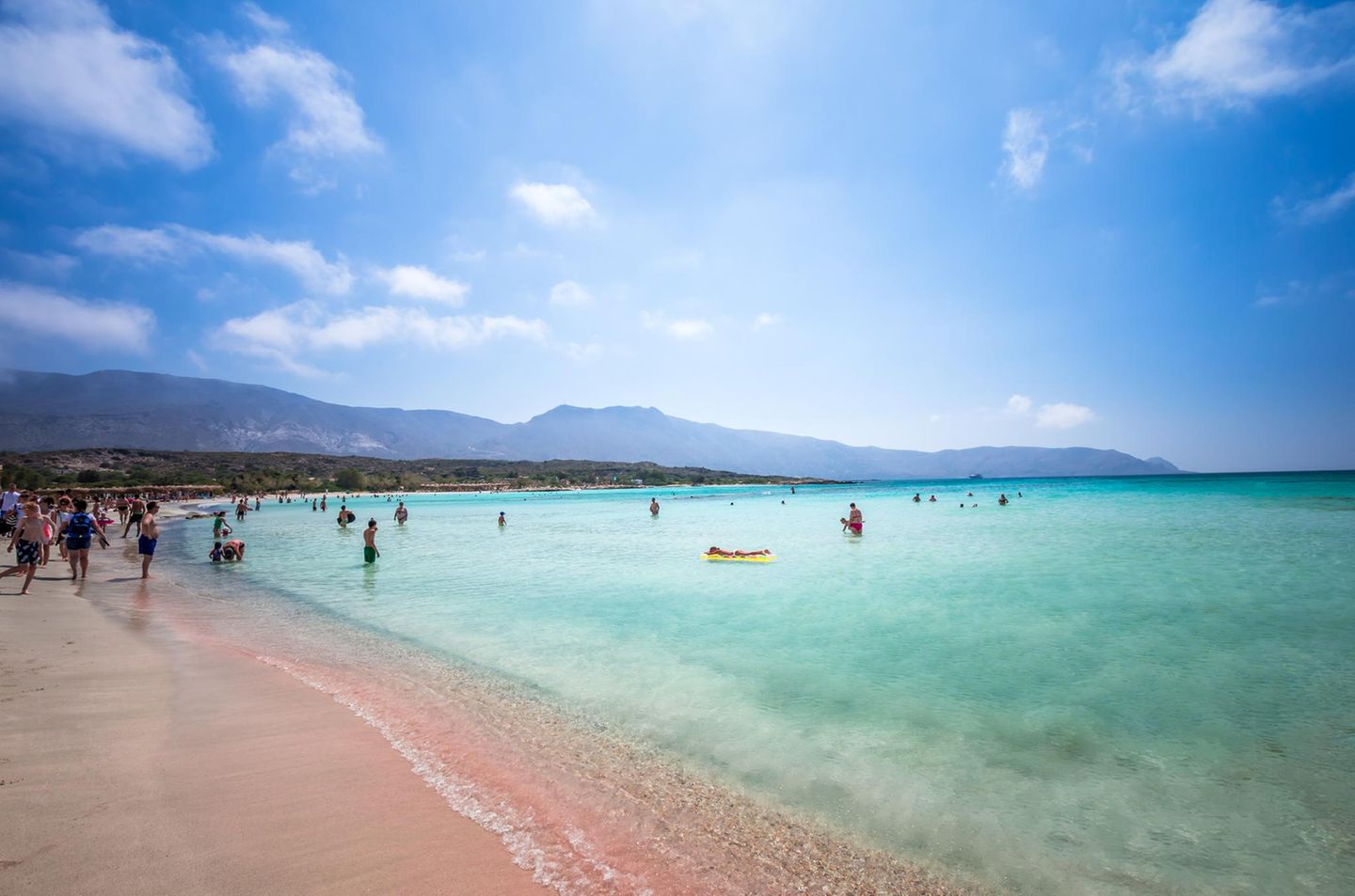 Elafonisi Strand auf Kreta