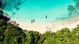 Banana Beach /  Phuket / Thailand  von oben gesehen