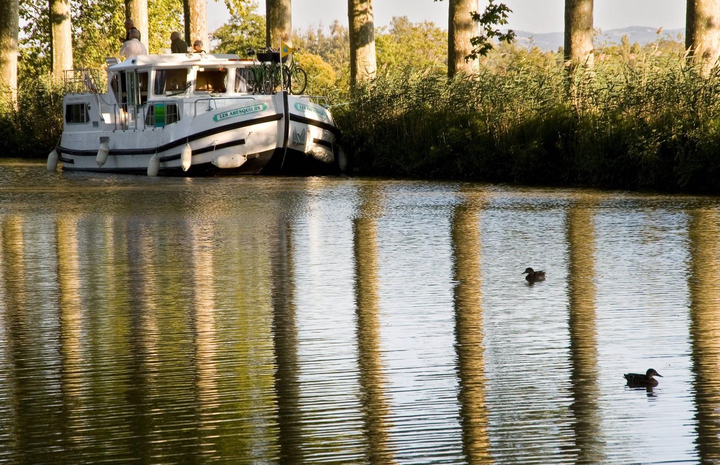 Canal du Midi in Frankreich