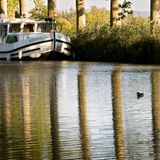 Canal du Midi in Frankreich