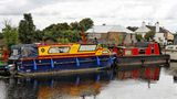 Hausboote am Shannon, Irland
