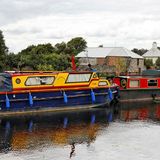 Hausboote am Shannon, Irland