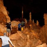 Belize, Actun Tunichil Muknal, Höhle, Maya, Xibalba, Tropfstein, Stalagmiten