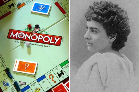 Erst spät wurde bekannt, dass "Monopoly" Anfang des 20. Jahrhunderts von einer Frau namens Elizabeth Magie erfunden wurde. Sie entwickelte das Spiel als kooperatives, sozialkritisches Schulungsobjekt 