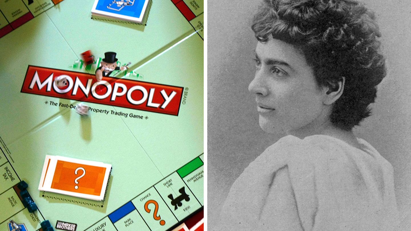 Erst spät wurde bekannt, dass "Monopoly" Anfang des 20. Jahrhunderts von einer Frau namens Elizabeth Magie erfunden wurde. Sie entwickelte das Spiel als kooperatives, sozialkritisches Schulungsobjekt 