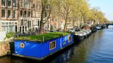 Hausboote in Amsterdam