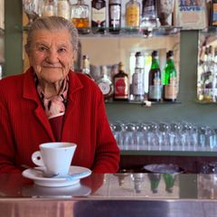 Italiens älteste Barista Anna Possi