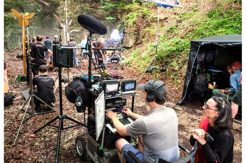 Alles im Bild? Die Kameraleute müssen im Gewusel am Set den Überblick behalten