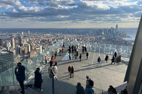 Aussichtsplattform "The Edge" in New York