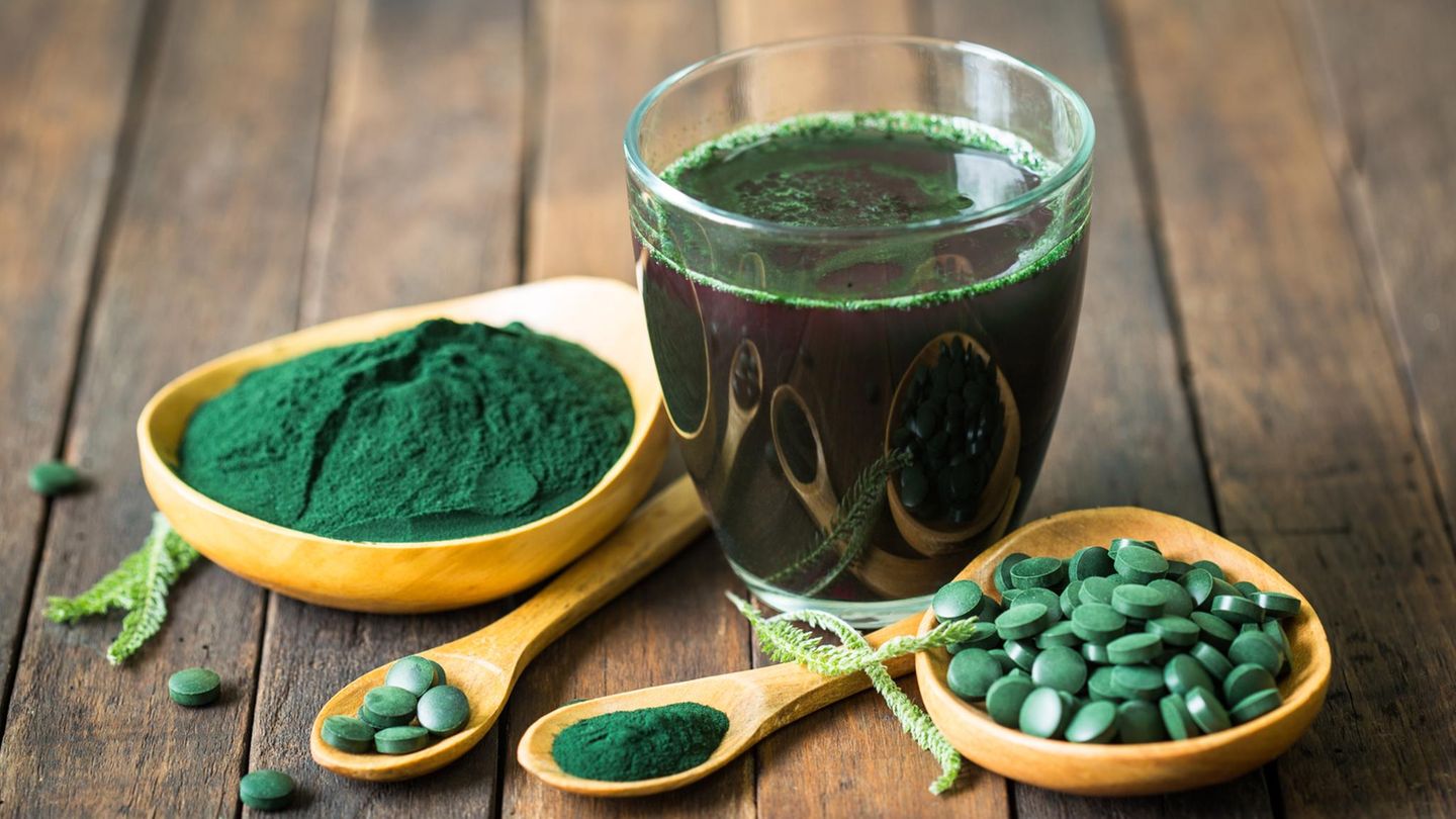 Spirulina ist ein Nahrungsergänzungsmittel
