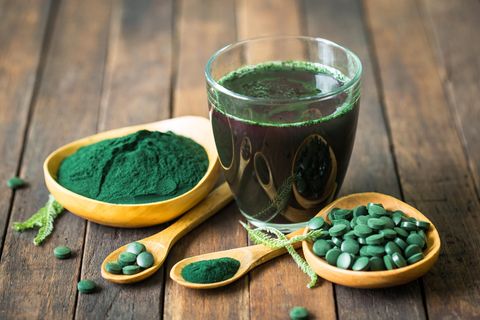 Spirulina ist ein Nahrungsergänzungsmittel