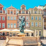 Neptun-Brunnen in Posen, Polen