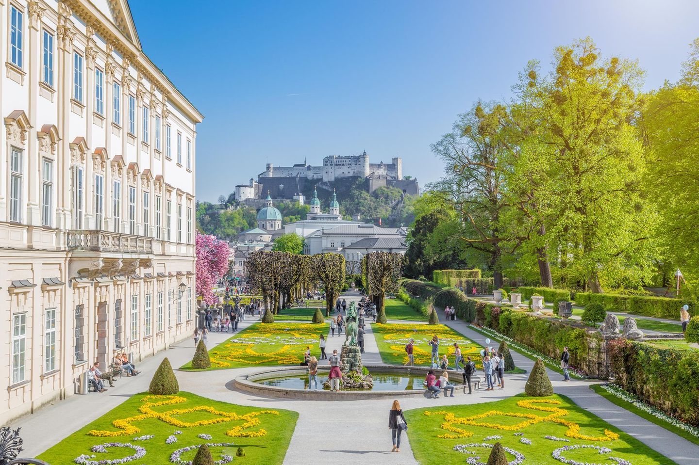 Mirabellgarten in Salzburg