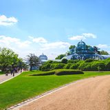 Der Laekener Park im Brüsseler Ortsteil Laeken