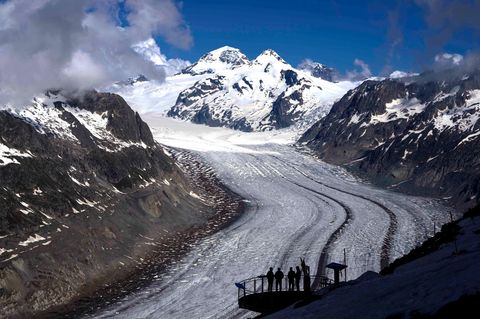 Aletschgletscher , Schweiz