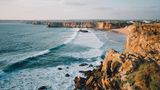 Steilküste in der Nähe von Sagres